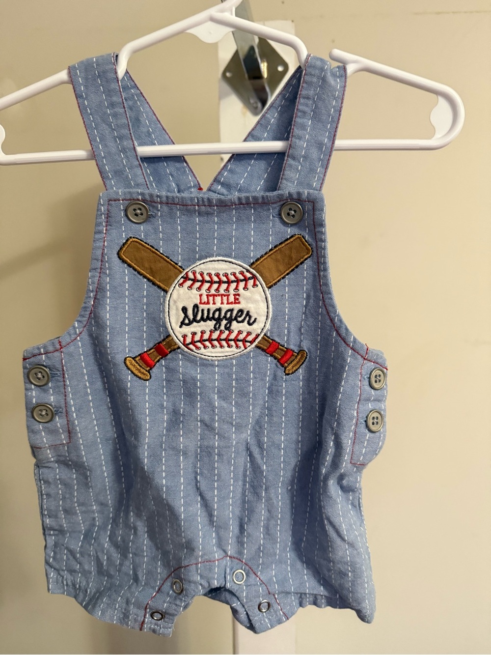 Baby Starters Little Slugger Shortalls - Picture 4 of 9